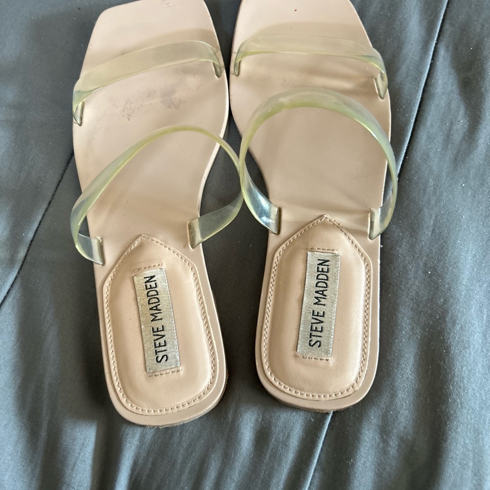 Steve Madden Women's Cream Sandals